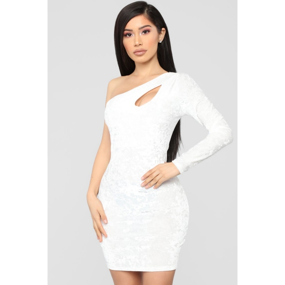She is the Party Mini Dress from Fashion Nova